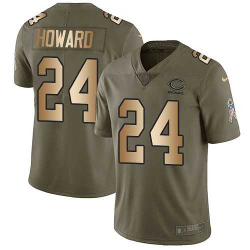 Nike Bears 24 Jordan Howard Olive Gold Salute To Service Limited Jersey Dzhi,We sell and wholesale Nike Bears 24 Jordan Howard Olive Gold Salute To Service Limited Jersey Dzhi on line form chian!
